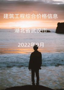 湖北省武汉市2022年9月信息价封面